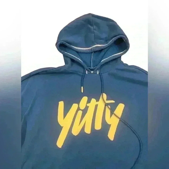 Yitty x Fabletics Major Label EP Hoodie Womens in Cobalt Blue Size Large - Picture 6 of 9